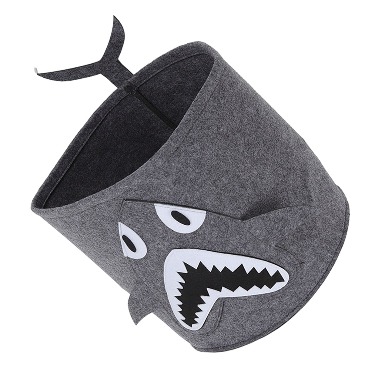 Cotton Laundry Hamper Thickened Cartoon Animal Children's Toys Household Debris Dirty Clothes Storage Bucket 30x27cm Shark