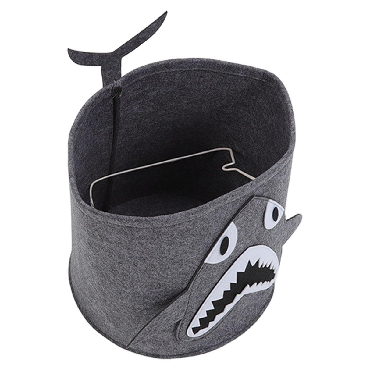 Cotton Laundry Hamper Thickened Cartoon Animal Children's Toys Household Debris Dirty Clothes Storage Bucket 30x27cm Shark