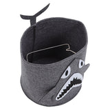 Cotton Laundry Hamper Thickened Cartoon Animal Children's Toys Household Debris Dirty Clothes Storage Bucket 30x27cm Shark