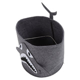 Cotton Laundry Hamper Thickened Cartoon Animal Children's Toys Household Debris Dirty Clothes Storage Bucket 30x27cm Shark