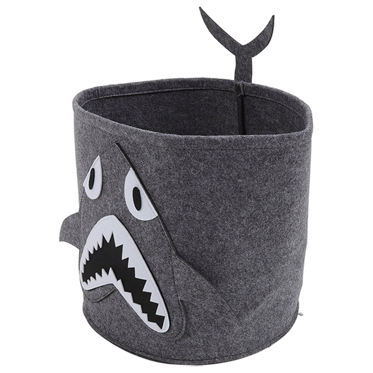 Cotton Laundry Hamper Thickened Cartoon Animal Children's Toys Household Debris Dirty Clothes Storage Bucket 30x27cm Shark