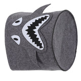 Cotton Laundry Hamper Thickened Cartoon Animal Children's Toys Household Debris Dirty Clothes Storage Bucket 30x27cm Shark