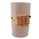 Cotton Laundry Hamper Thickened Cartoon Animal Children's Toys Household Sundries Clothes Felt Cotton Storage Bucket Hedgehog