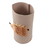 Cotton Laundry Hamper Thickened Cartoon Animal Children's Toys Household Sundries Clothes Felt Cotton Storage Bucket Hedgehog