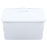 Small Bread Box Large Capacity Safe Odorless Compact Design Portable Handle Nonslip Base Bread Container for Bread Food - Close-Up Angle