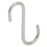 8PCS S Hook Rustproof Stainless Steel S Hooks Heavy Duty Simple Style Overstriking Portable S Kitchen Hook for Bathroom 8 Pack S Hook