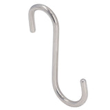 8PCS S Hook Rustproof Stainless Steel S Hooks Heavy Duty Simple Style Overstriking Portable S Kitchen Hook for Bathroom 8 Pack S Hook