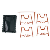 Pot Lid Holder Durable PP Space Saving Stable Nonslip Base Wide Application Cutting Board Organizer Type D
