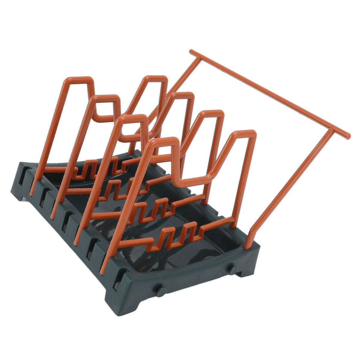 Pot Lid Holder Durable PP Space Saving Stable Nonslip Base Wide Application Cutting Board Organizer Type D