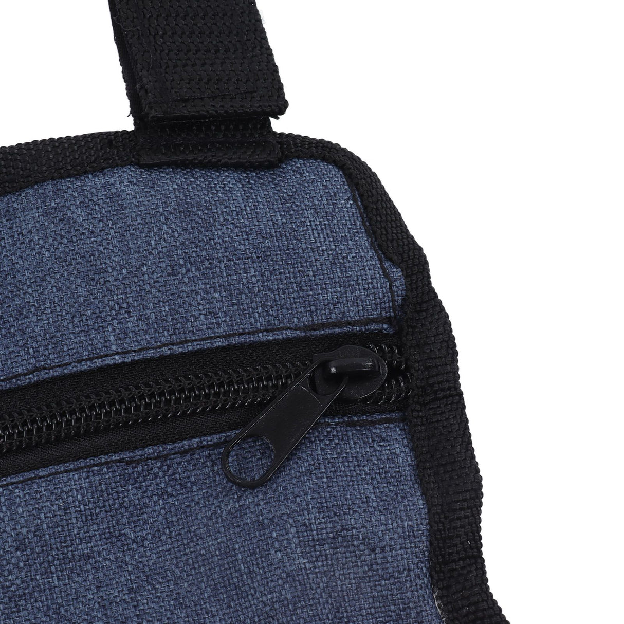 Multi Pocket Oxford Cloth Walker Storage Bag Wheelchair Side Hanging Storage Bag Walker Basket Bag Blue