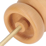 Bead Spinner Manual Rotatable Fast Wooden DIY Bead Making Device for Jewelry Crafts