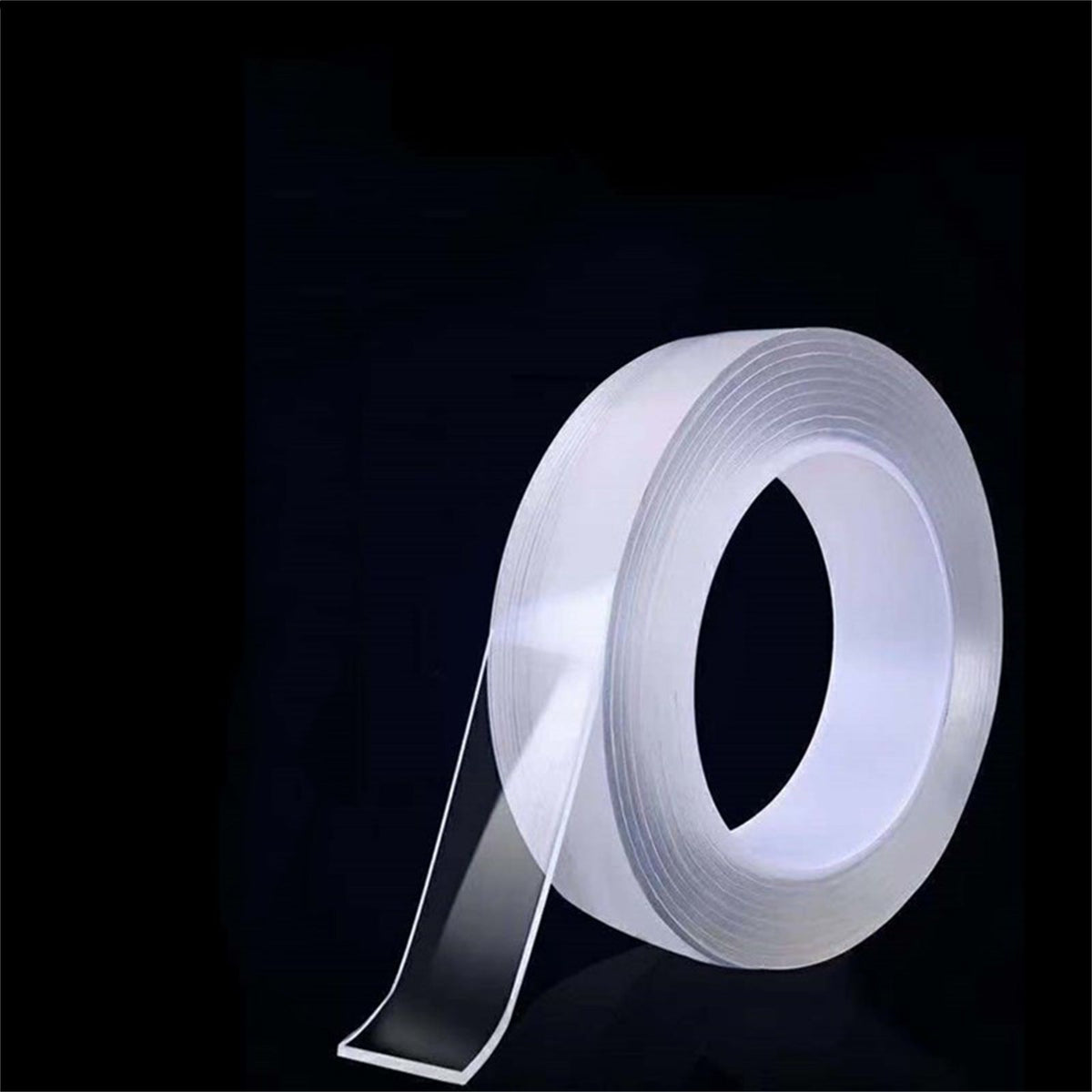 Adhesive Wall Mounting Strip Double Sided Tape Resuable Clear Removable Adhesive Strip 2m/78.7in