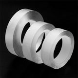 Adhesive Wall Mounting Strip Double Sided Tape Resuable Clear Removable Adhesive Strip 2m/78.7in