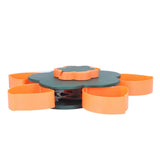 Snack Serving Tray Multifunction Large Capacity Flower Shape Nut Candy Serving Container for Home Monolayer