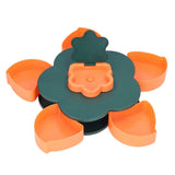 Snack Serving Tray Multifunction Large Capacity Flower Shape Nut Candy Serving Container for Home Monolayer
