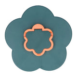 Snack Serving Tray Multifunction Large Capacity Flower Shape Nut Candy Serving Container for Home Monolayer - Close-Up Angle