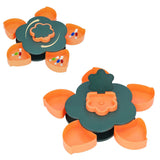 Snack Serving Tray Multifunction Large Capacity Flower Shape Nut Candy Serving Container for Home Monolayer