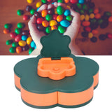 Snack Serving Tray Multifunction Large Capacity Flower Shape Nut Candy Serving Container for Home Monolayer - Extra Image
