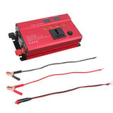 Car Power Inverter 12V 24V to 220V Aluminium Alloy 420W LED Screen Safe Charging 4 USB Ports Car Inverter 420W