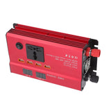 Car Power Inverter 12V 24V to 220V Aluminium Alloy 420W LED Screen Safe Charging 4 USB Ports Car Inverter 420W