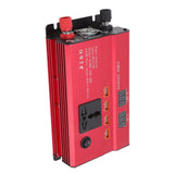 Car Power Inverter 12V 24V to 220V Aluminium Alloy 420W LED Screen Safe Charging 4 USB Ports Car Inverter 420W