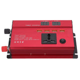 Car Power Inverter 12V 24V to 220V Aluminium Alloy 420W LED Screen Safe Charging 4 USB Ports Car Inverter 420W - Extra Image