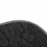 Bathroom Mat Modern Absorbent Quick Dry Bathroom Rug Entrance Door Antislip Mat Dark Blue Square - Rear View