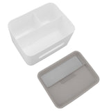 Tissue Box Cover Rectangular Plastic Remote Control Stationery Storage Napkin Box Holder for Office Living Room