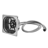 Glass Rinser Stainless Steel Automatic Cup Washer Cleaner for Bar Pub Restaurant Coffee Shop HotelSilver