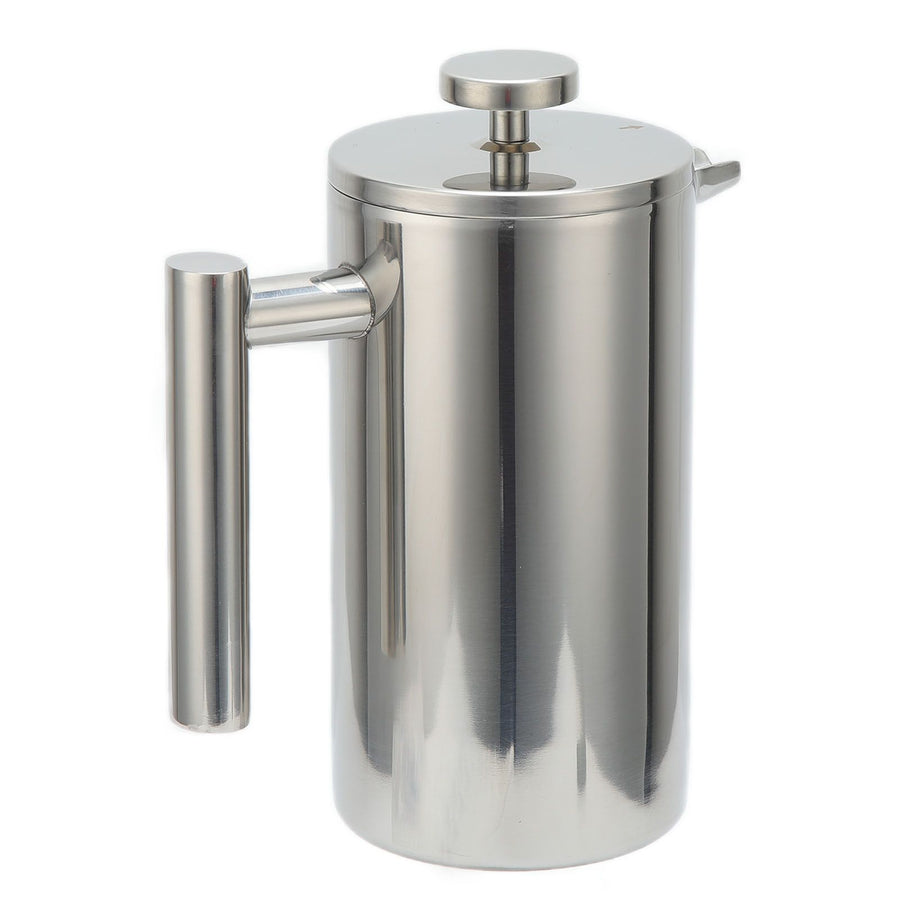 1000ML French Press Stainless Steel Coffee Pot Hand Brewed Coffee Tea Maker for Home
