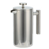 1000ML French Press Stainless Steel Coffee Pot Hand Brewed Coffee Tea Maker for Home
