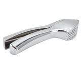 Garlic Press Zinc Alloy Sturdy Ergonomic Design Ginger Masher for Kitchen Crushing Tool - Top-Down View