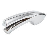 Garlic Press Zinc Alloy Sturdy Ergonomic Design Ginger Masher for Kitchen Crushing Tool - Close-Up Angle