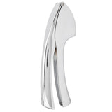 Garlic Press Zinc Alloy Sturdy Ergonomic Design Ginger Masher for Kitchen Crushing Tool - Low Angle