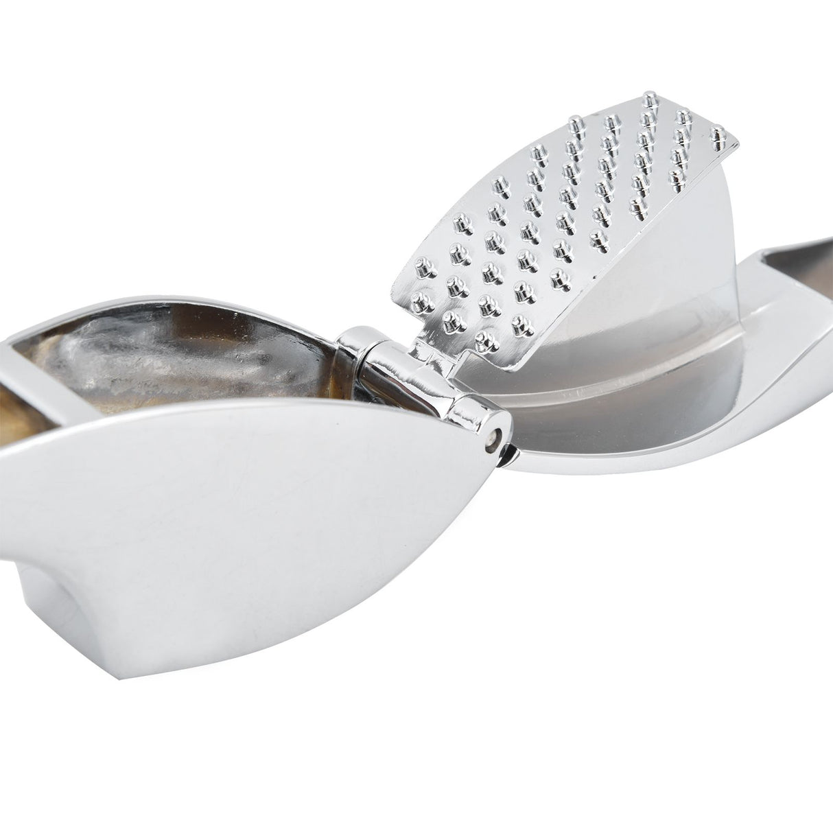 Garlic Press Zinc Alloy Sturdy Ergonomic Design Ginger Masher for Kitchen Crushing Tool