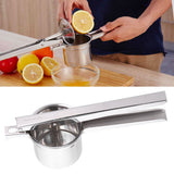 Stainless Steel Manual Juicer Healthy Convenient Beautiful Lightweight Handheld Juice Squeezer