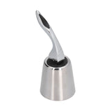 Stainless Steel Wine Plug Stopper Keep Fresh Prevent Overflow Sealer Bottle Plug - Close-Up Angle
