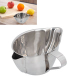 Oil Fat Separator Bowl Safe Comfortable Durable Easy to Clean Stainless Steel Oil Separator