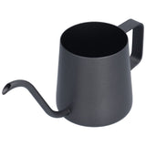 Long Narrow Spout Coffee Pot Food Grade Stainless Steel Gooseneck Tea Kettle for Home Office - 45-Degree Angle