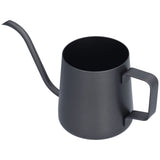 Long Narrow Spout Coffee Pot Food Grade Stainless Steel Gooseneck Tea Kettle for Home Office - Close-Up Angle