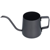 Long Narrow Spout Coffee Pot Food Grade Stainless Steel Gooseneck Tea Kettle for Home Office - Low Angle