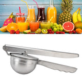 Stainless Steel Lemon Squeezer Anticorrosive Durable Portable Manual Citrus Lemon Juicer