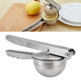 Stainless Steel Lemon Squeezer Anticorrosive Durable Portable Manual Citrus Lemon Juicer - Extra Image