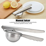 Stainless Steel Lemon Squeezer Anticorrosive Durable Portable Manual Citrus Lemon Juicer