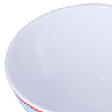 3 Piece Set of Salad Tableware Fruit Snack Plate Bowl and Cup Set Salad TablewareLight Blue Dots