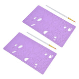 Letter Fondant Silicone Mold Alphabet A‑Z Silicone Fondant Mould for Birthday Anniversary Cake Decorating Candy Making