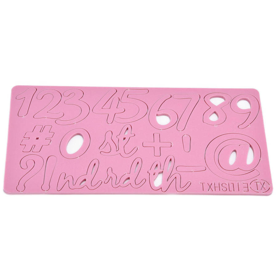 Fondant Cake Cartoon Digital Mould Die Cut Acrylic Cake Mould Baking Decoration Biscuit Stamping Tool