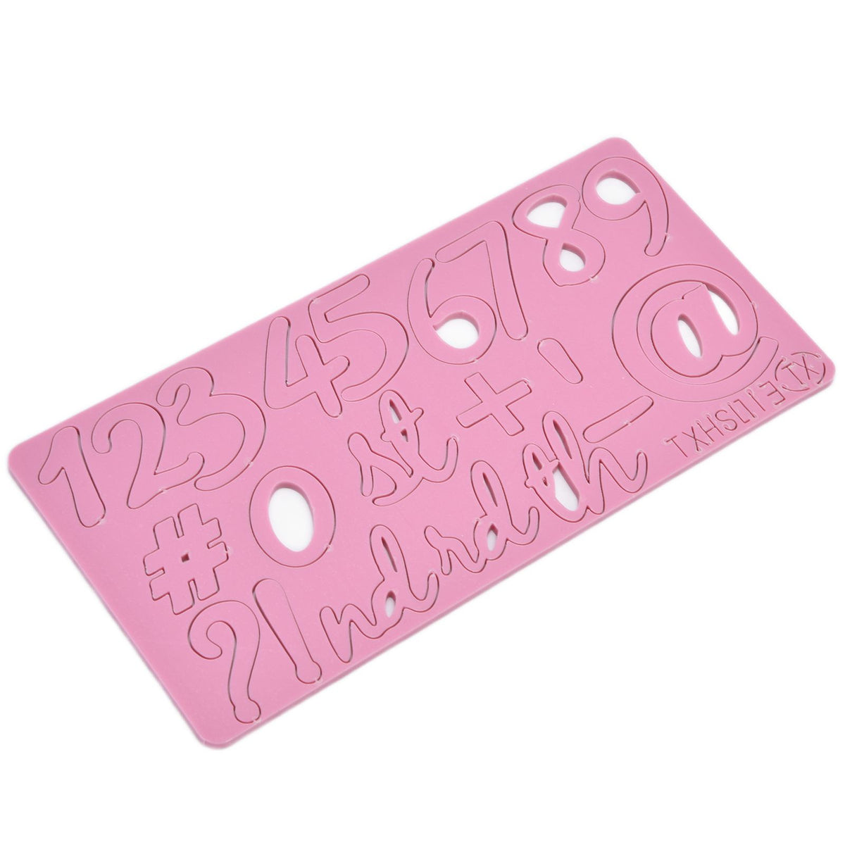 Fondant Cake Cartoon Digital Mould Die Cut Acrylic Cake Mould Baking Decoration Biscuit Stamping Tool