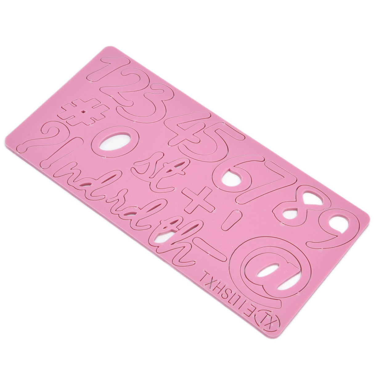 Fondant Cake Cartoon Digital Mould Die Cut Acrylic Cake Mould Baking Decoration Biscuit Stamping Tool