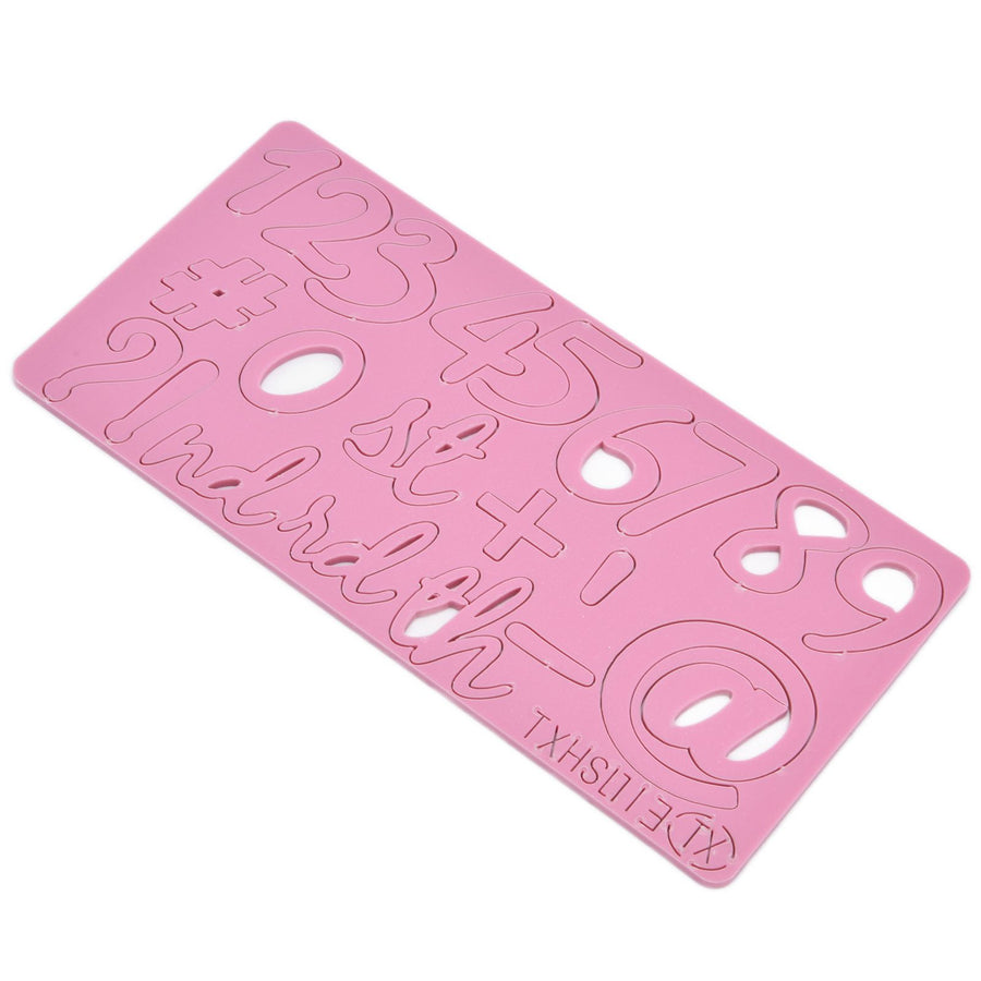 Fondant Cake Cartoon Digital Mould Die Cut Acrylic Cake Mould Baking Decoration Biscuit Stamping Tool